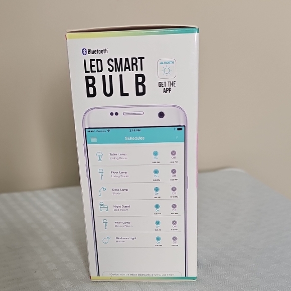 Bluetooth LED Smart Bulb - Multi-color Function - Picture 4 of 4